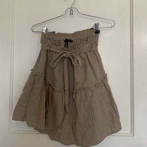 Cotton On Tyra Textured Mini Skirt